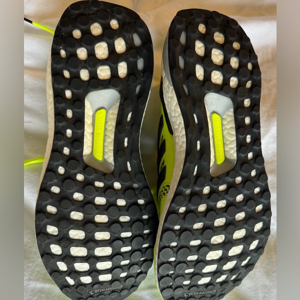 Adidas UltraBoost 1.0 Solar Yellow Black EH1100 women’s 8.5 / mens 7 💛 Like New - Picture 2 of 7